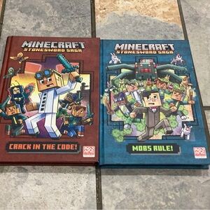 Crack in the code, mobs rule —-Minecraft stonesword saga.